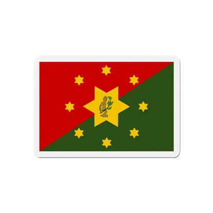 Flag of Eastern Highlands Papa New Guinea - Refrigerator Magnet - The Sticker Space