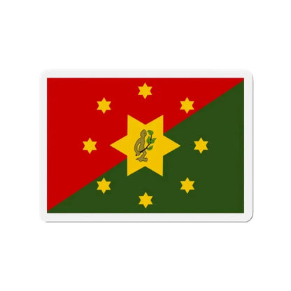 Flag of Eastern Highlands Papa New Guinea - Refrigerator Magnet - The Sticker Space