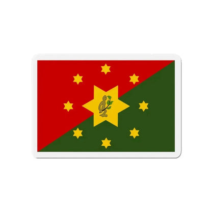 Flag of Eastern Highlands Papa New Guinea - Refrigerator Magnet - The Sticker Space