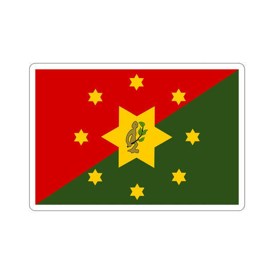 Flag of Eastern Highlands Papa New Guinea STICKER Vinyl Die-Cut Decal-6 Inch-The Sticker Space