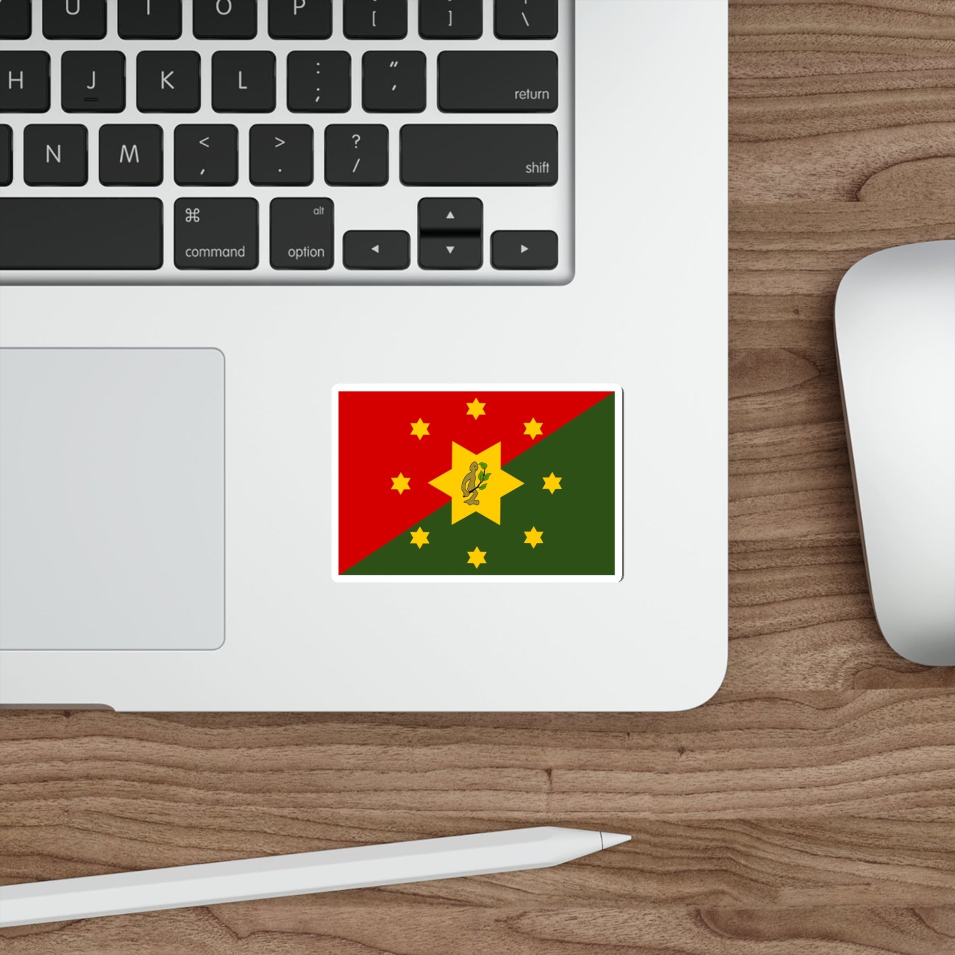 Flag of Eastern Highlands Papa New Guinea STICKER Vinyl Die-Cut Decal-The Sticker Space