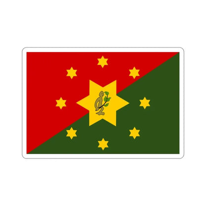 Flag of Eastern Highlands Papa New Guinea STICKER Vinyl Die-Cut Decal - The Sticker Space