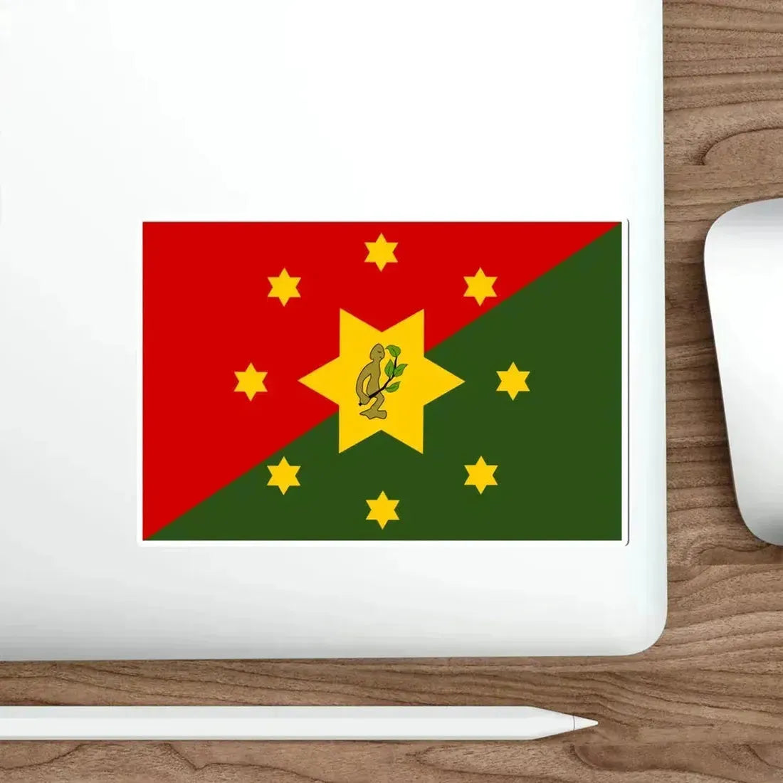 Flag of Eastern Highlands Papa New Guinea STICKER Vinyl Die-Cut Decal - The Sticker Space