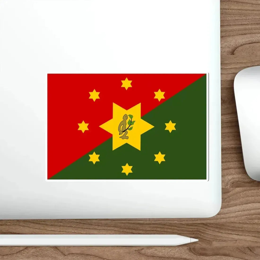 Flag of Eastern Highlands Papa New Guinea STICKER Vinyl Die-Cut Decal - The Sticker Space