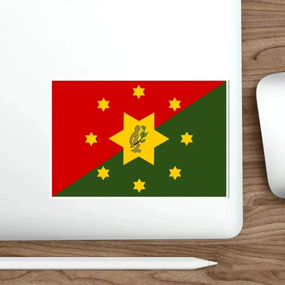 Flag of Eastern Highlands Papa New Guinea STICKER Vinyl Die-Cut Decal - The Sticker Space