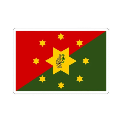 Flag of Eastern Highlands Papa New Guinea STICKER Vinyl Die-Cut Decal - The Sticker Space