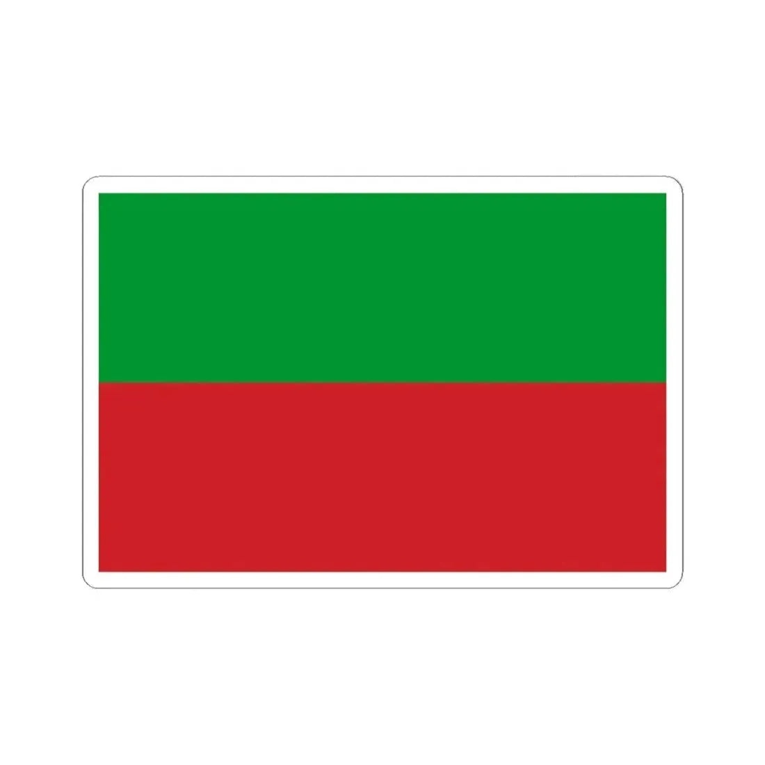 Flag of Eastern Rumelia 1878-1908 (Bulgaria) STICKER Vinyl Kiss-Cut Decal 2 Inch White - The Sticker Space