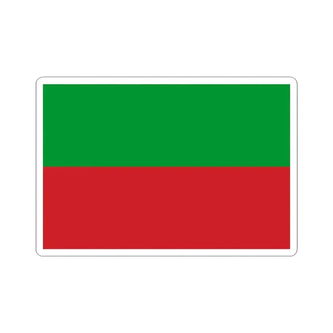 Flag of Eastern Rumelia 1878-1908 (Bulgaria) STICKER Vinyl Kiss-Cut Decal 3 Inch White - The Sticker Space