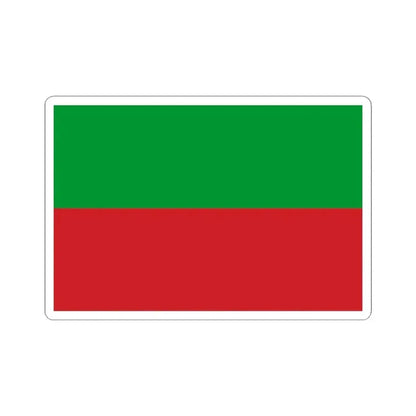 Flag of Eastern Rumelia 1878-1908 (Bulgaria) STICKER Vinyl Kiss-Cut Decal 4 Inch White - The Sticker Space