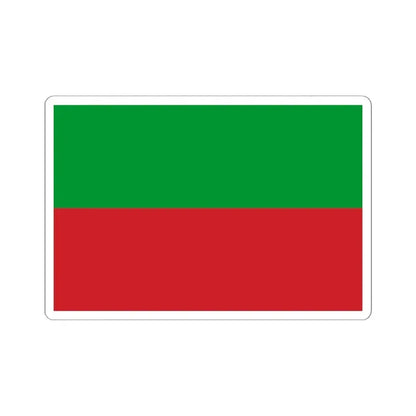 Flag of Eastern Rumelia 1878-1908 (Bulgaria) STICKER Vinyl Kiss-Cut Decal 6 Inch White - The Sticker Space