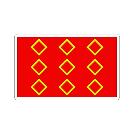 Flag of Żebbuġ 1993 to 2000 Malta STICKER Vinyl Die-Cut Decal 2 Inch - The Sticker Space