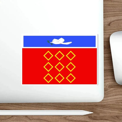 Flag of Żebbuġ Malta STICKER Vinyl Die-Cut Decal - The Sticker Space