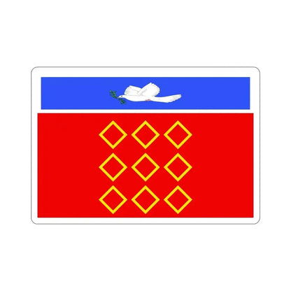 Flag of Żebbuġ Malta STICKER Vinyl Die-Cut Decal - The Sticker Space