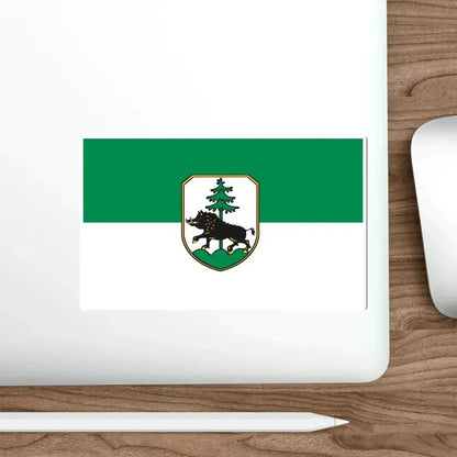 Flag of Ebersberg Germany STICKER Vinyl Die-Cut Decal - The Sticker Space