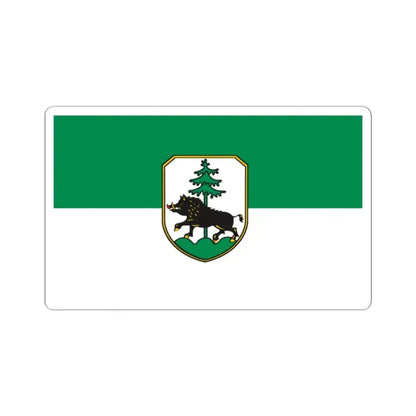 Flag of Ebersberg Germany - STICKER Vinyl Kiss-Cut Decal 2 Inch White - The Sticker Space