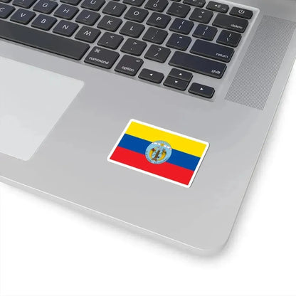 Flag of Ecuador 1830-1835 (Ecuador) STICKER Vinyl Kiss-Cut Decal - The Sticker Space