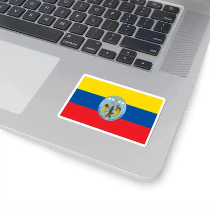 Flag of Ecuador 1830-1835 (Ecuador) STICKER Vinyl Kiss-Cut Decal - The Sticker Space
