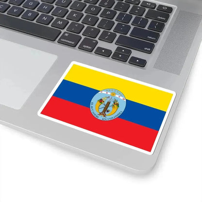 Flag of Ecuador 1830-1835 (Ecuador) STICKER Vinyl Kiss-Cut Decal - The Sticker Space