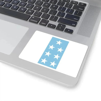 Flag of Ecuador 1845-1860 (Ecuador) STICKER Vinyl Kiss-Cut Decal - The Sticker Space