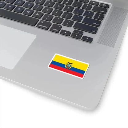 Flag of Ecuador 1900-2009 (Ecuador) STICKER Vinyl Kiss-Cut Decal - The Sticker Space