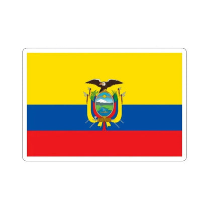 Flag of Ecuador STICKER Vinyl Die-Cut Decal 2 Inch - The Sticker Space