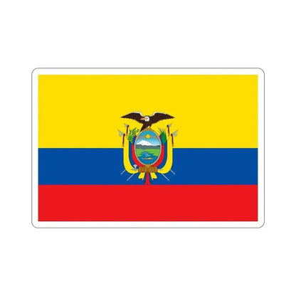 Flag of Ecuador STICKER Vinyl Die-Cut Decal - The Sticker Space