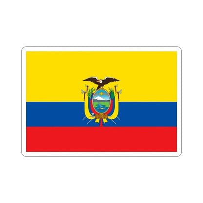 Flag of Ecuador STICKER Vinyl Die-Cut Decal - The Sticker Space