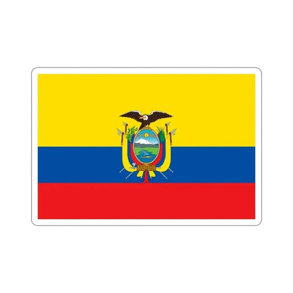 Flag of Ecuador STICKER Vinyl Die-Cut Decal - The Sticker Space