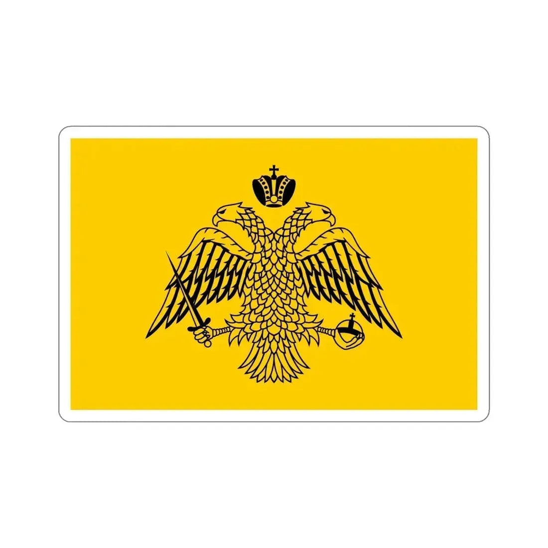 Flag of Ecumenical Patriarchate of Constantinople STICKER Vinyl Die-Cut Decal 6 Inch - The Sticker Space