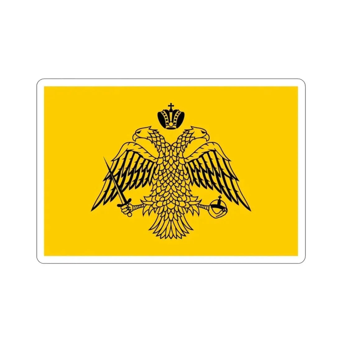 Flag of Ecumenical Patriarchate of Constantinople STICKER Vinyl Die-Cut Decal - The Sticker Space