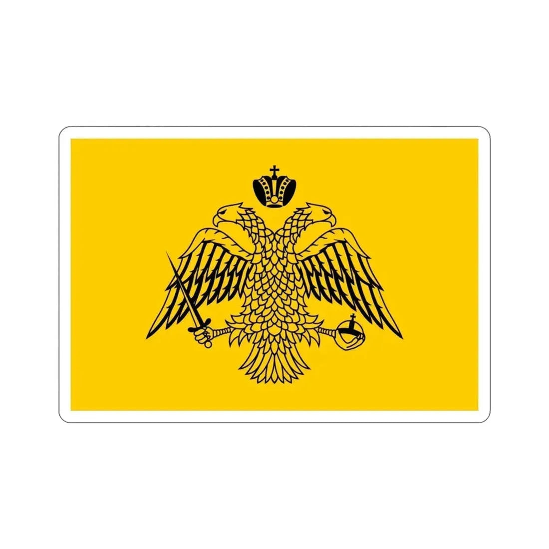 Flag of Ecumenical Patriarchate of Constantinople STICKER Vinyl Die-Cut Decal - The Sticker Space