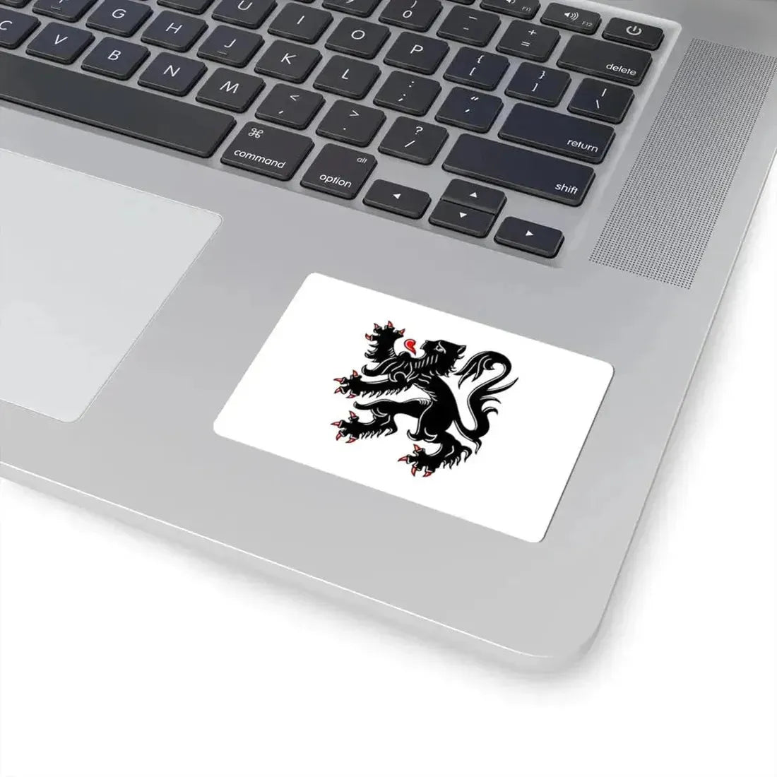 Flag of Edegem (Belgium) STICKER Vinyl Kiss-Cut Decal - The Sticker Space