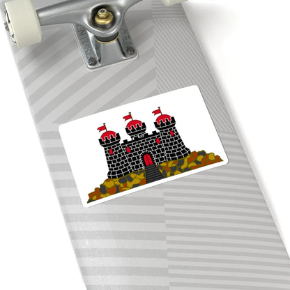 Flag of Edinburgh (Scotland) STICKER Vinyl Kiss-Cut Decal - The Sticker Space