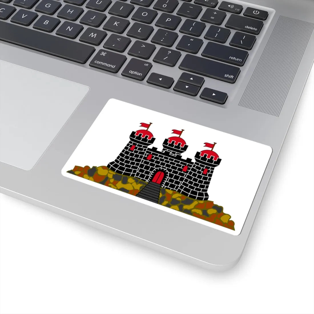 Flag of Edinburgh (Scotland) STICKER Vinyl Kiss-Cut Decal - The Sticker Space