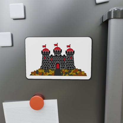 Flag of Edinburgh UK - Die-Cut Magnet-The Sticker Space