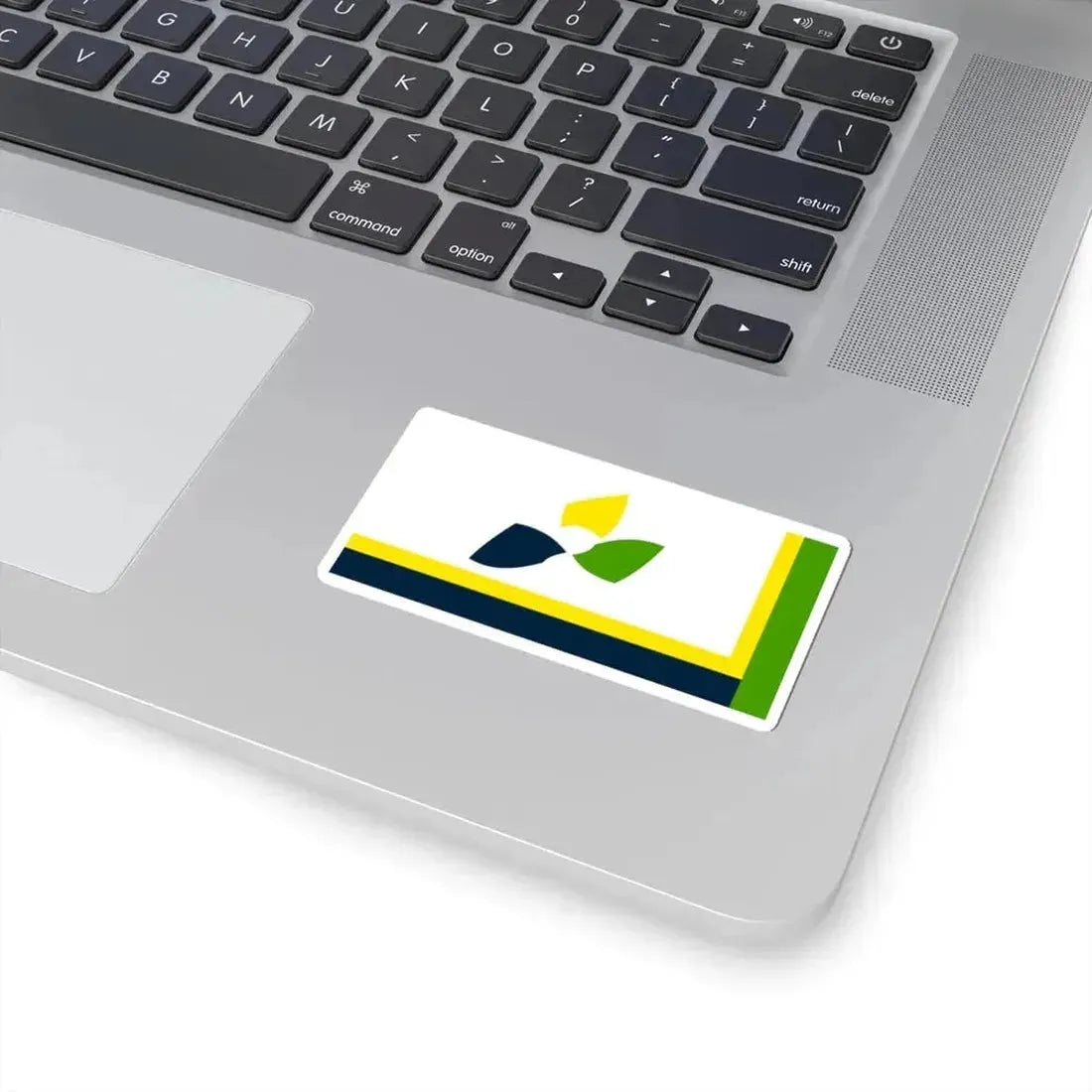 Flag of Edmundston (Canada) STICKER Vinyl Kiss-Cut Decal - The Sticker Space