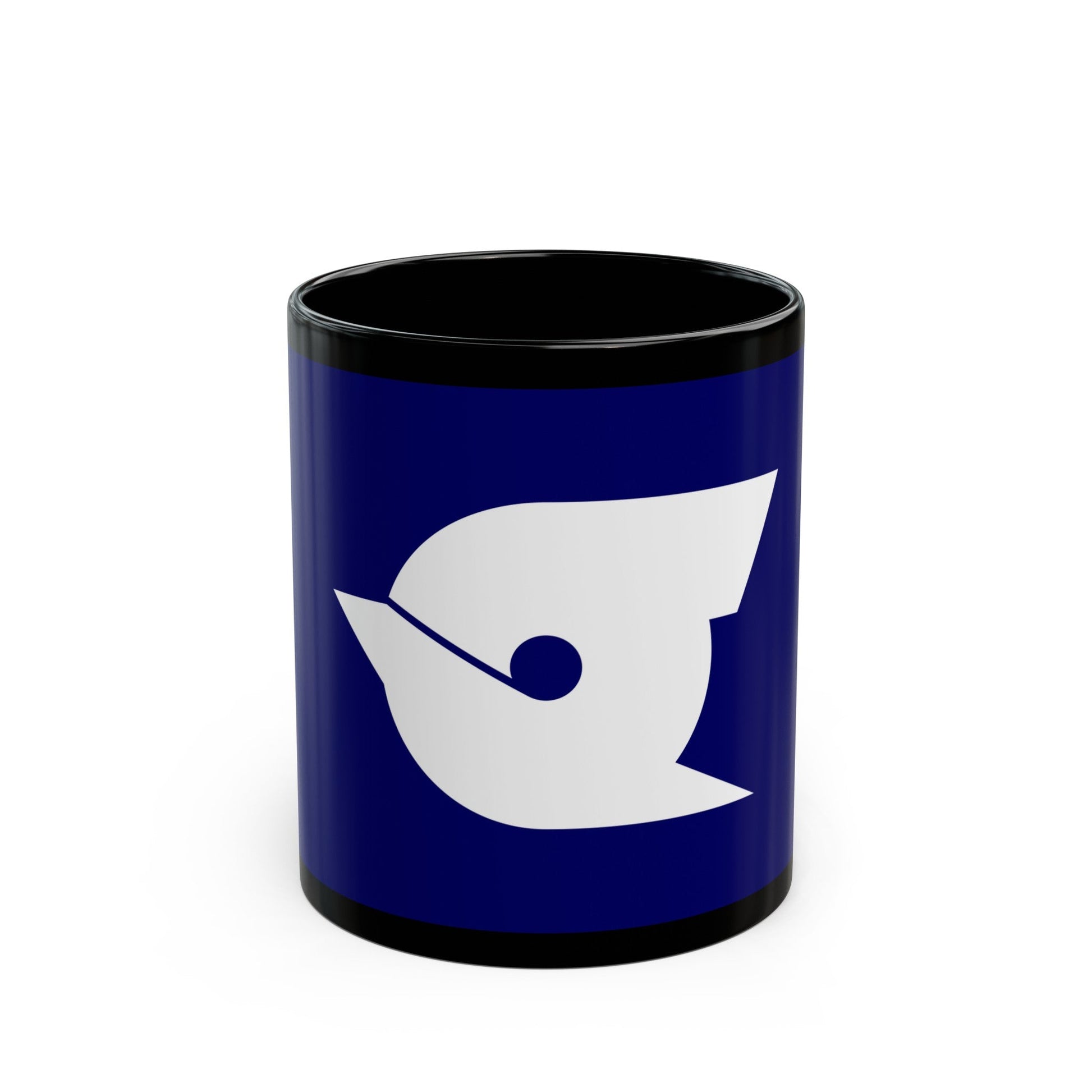 Flag of Edogawa Tokyo Japan - Black Coffee Mug-11oz-The Sticker Space