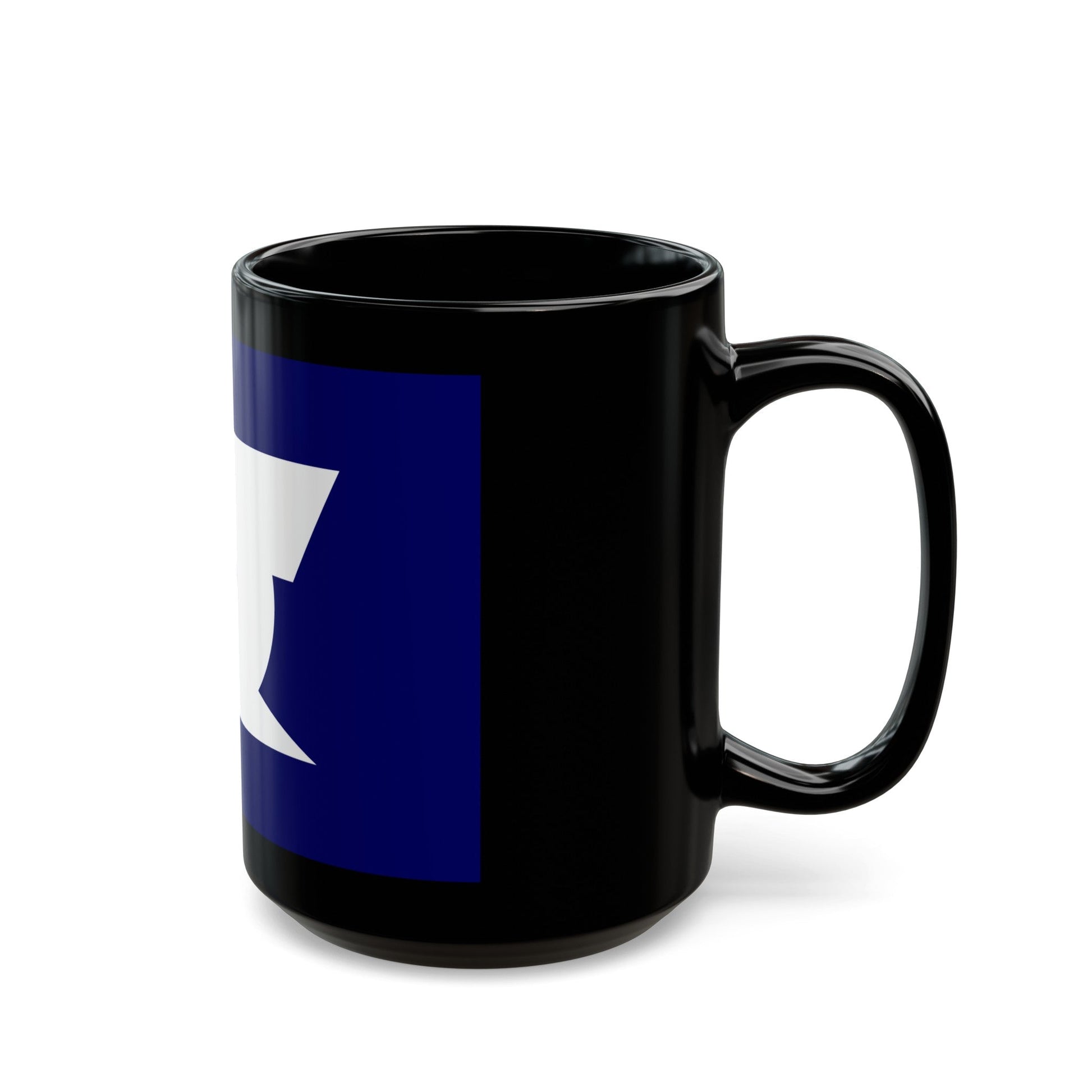 Flag of Edogawa Tokyo Japan - Black Coffee Mug-The Sticker Space