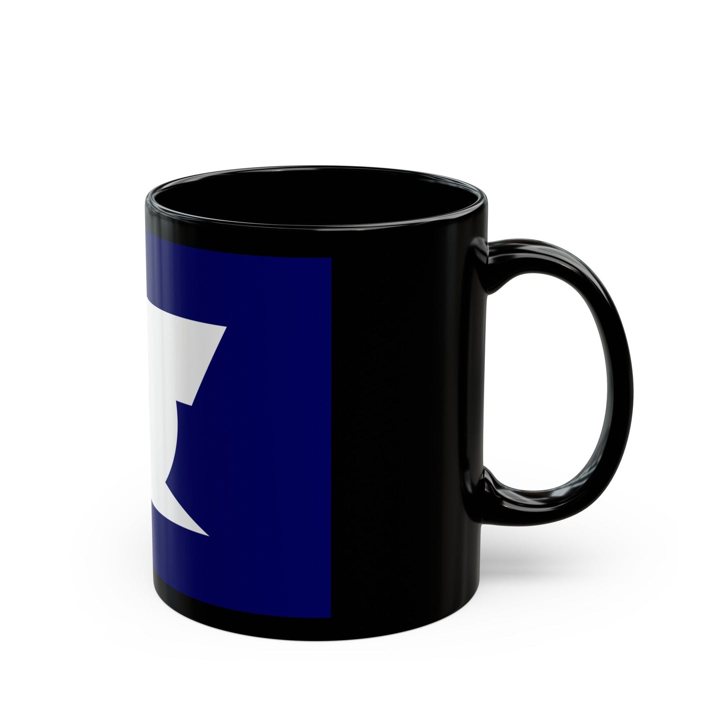 Flag of Edogawa Tokyo Japan - Black Coffee Mug-The Sticker Space