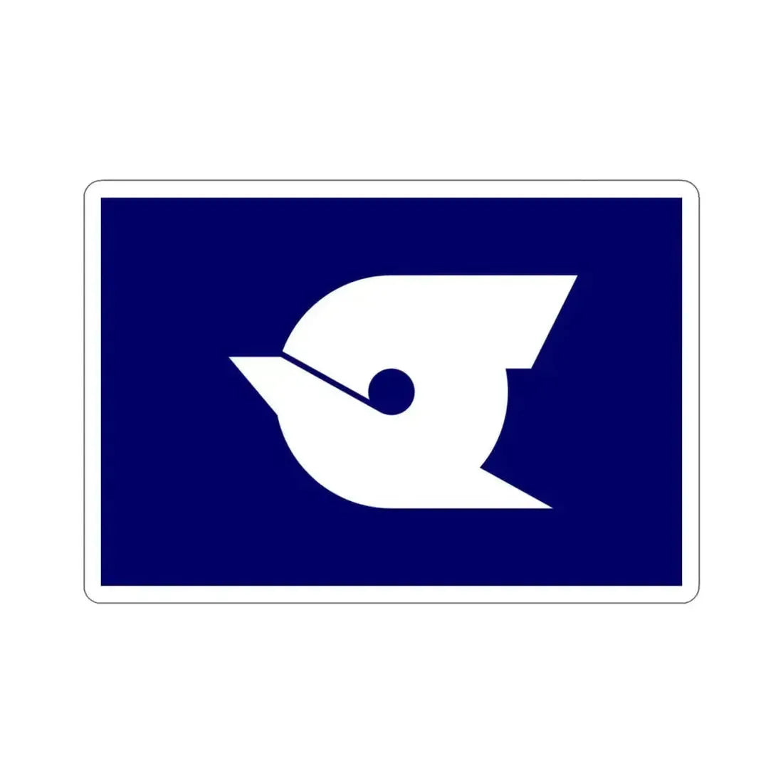 Flag of Edogawa Tokyo Japan STICKER Vinyl Die-Cut Decal 3 Inch - The Sticker Space