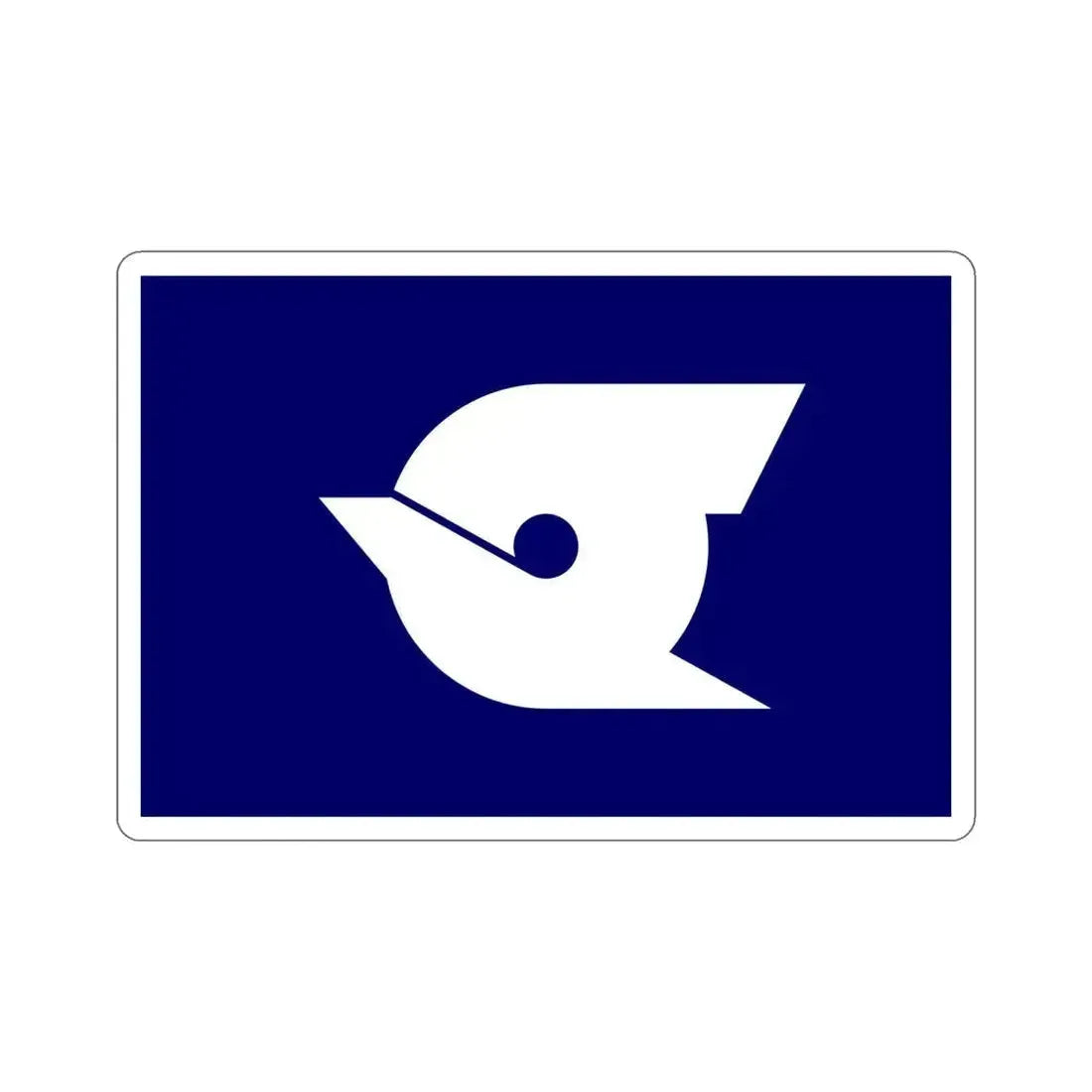 Flag of Edogawa Tokyo Japan STICKER Vinyl Die-Cut Decal 6 Inch - The Sticker Space