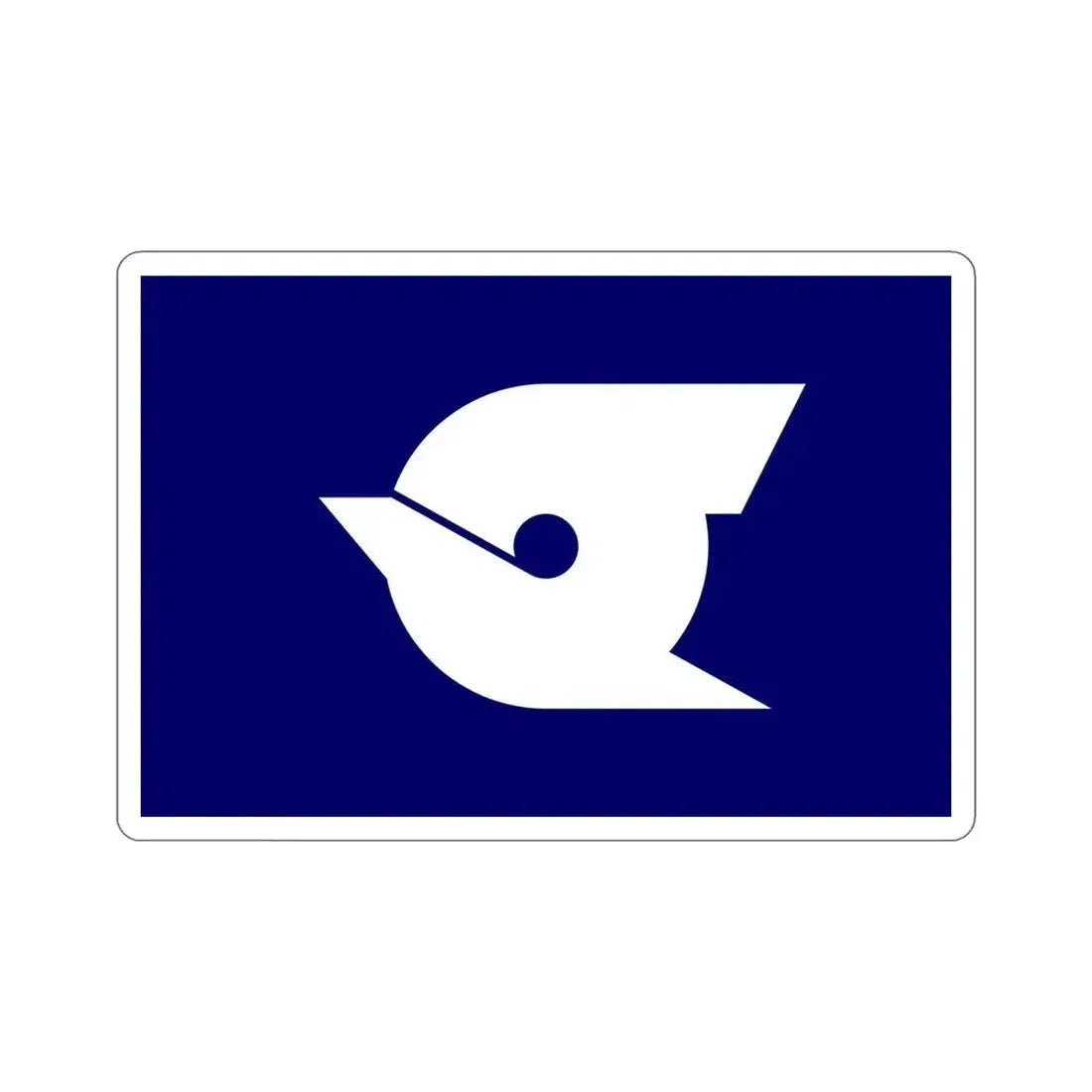 Flag of Edogawa Tokyo Japan STICKER Vinyl Die-Cut Decal - The Sticker Space