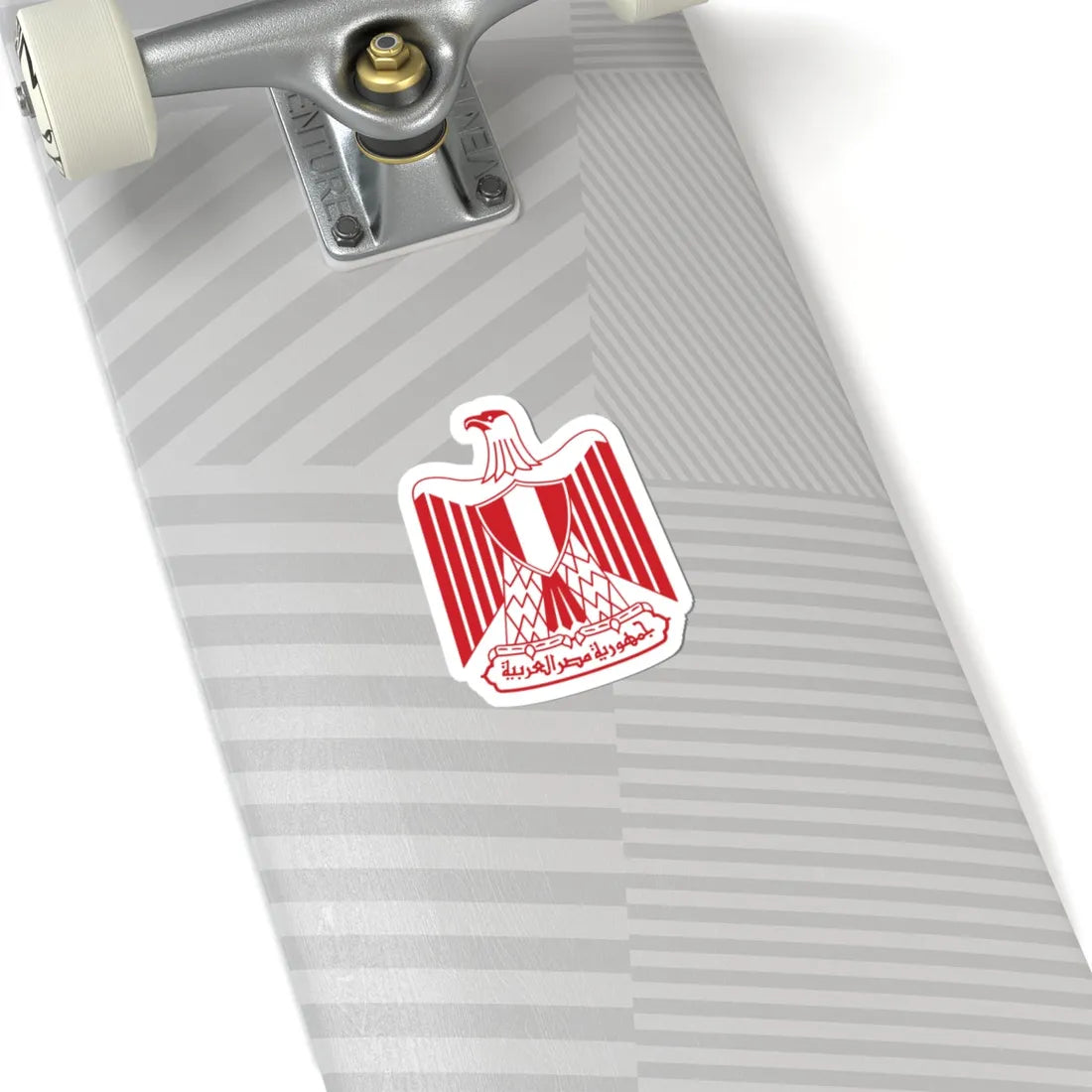 Flag of Egypt Coat of arms Red color (Egypt) (Coat of Arms) STICKER Vinyl Kiss-Cut Decal - The Sticker Space