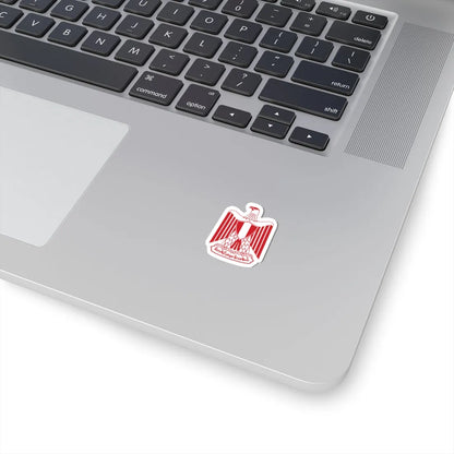 Flag of Egypt Coat of arms Red color (Egypt) (Coat of Arms) STICKER Vinyl Kiss-Cut Decal - The Sticker Space
