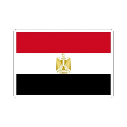 Flag of Egypt STICKER Vinyl Die-Cut Decal 2 Inch - The Sticker Space