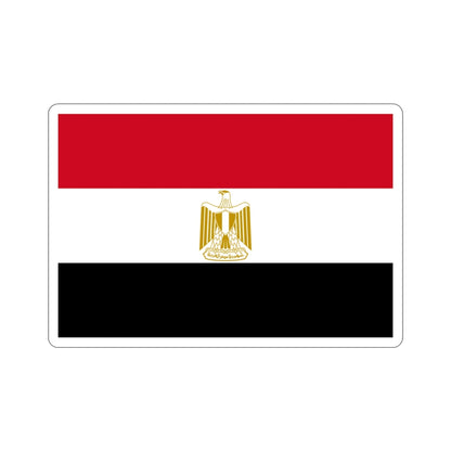 Flag of Egypt STICKER Vinyl Die-Cut Decal-3 Inch-The Sticker Space