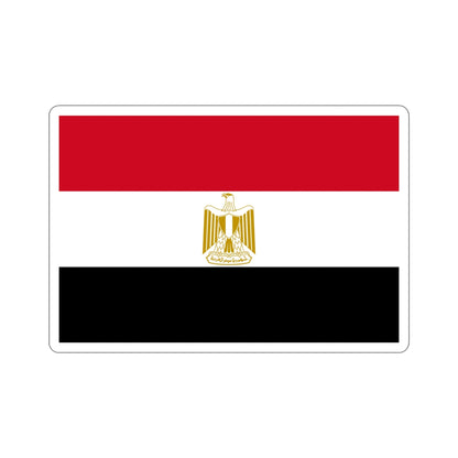 Flag of Egypt STICKER Vinyl Die-Cut Decal-5 Inch-The Sticker Space