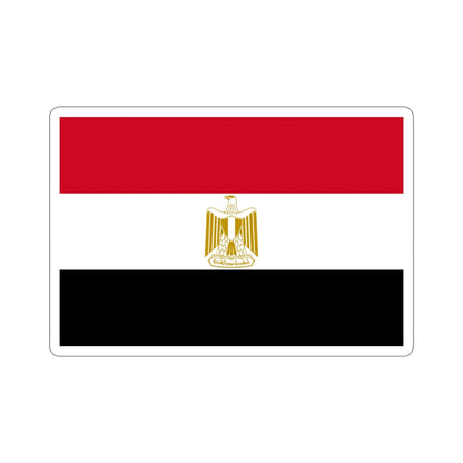 Flag of Egypt STICKER Vinyl Die-Cut Decal-6 Inch-The Sticker Space