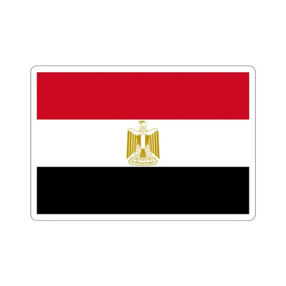 Flag of Egypt STICKER Vinyl Die-Cut Decal - The Sticker Space