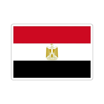 Flag of Egypt STICKER Vinyl Die-Cut Decal - The Sticker Space